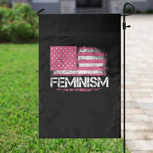 Feminism Feminist Pink American Flag Garden Flag Patriotic Womens Rights
