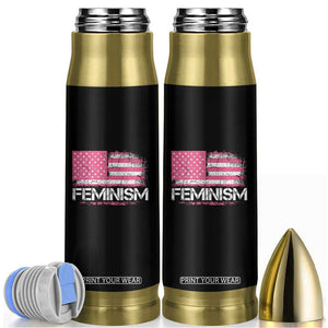 Feminism Feminist Pink American Flag Bullet Tumbler Patriotic Womens Rights