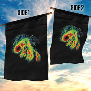 Hurricane Helene Garden Flag Meteorologist Weather Radar Image Storm Chasing TS11 Print Your Wear