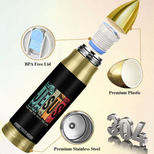Jesus The Way The Truth The Life Bullet Tumbler Christian Worship TS11 Print Your Wear