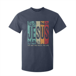 Jesus The Way The Truth The Life T Shirt For Kid Christian Worship TS11 Navy Print Your Wear