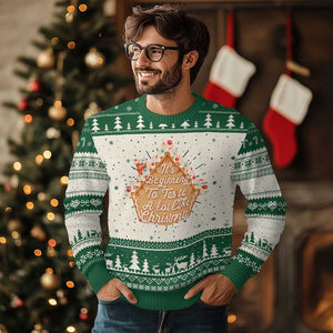 Funny Christmas Cookie Baking Ugly Christmas Sweater It's Beginning To Taste A Lot Like Christmas Gingerbread House TS11 Green Print Your Wear