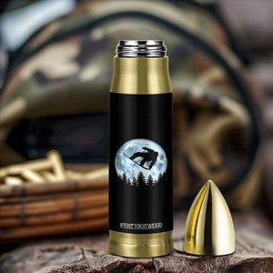 Snowboard Moon Snowboarding Winter Sports Bullet Tumbler TS11 Print Your Wear