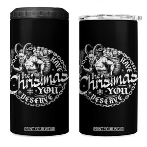 Nordic Christmas Krampus 4 in 1 Can Cooler Tumbler Have The Christmas You Deserve Horror Xmas TS11 One Size: 16 oz Black Print Your Wear