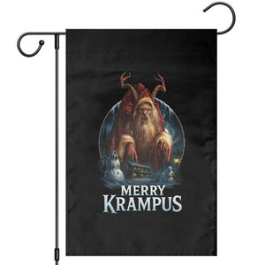 Christmas Krampus Garden Flag Merry Krampus Pagan Yule Nordic Xmas TS11 Black Print Your Wear