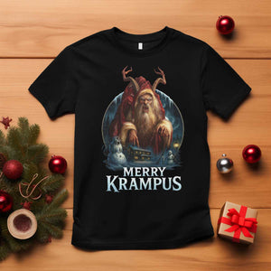 Christmas Krampus T Shirt Merry Krampus Pagan Yule Nordic Xmas TS11 Black Print Your Wear
