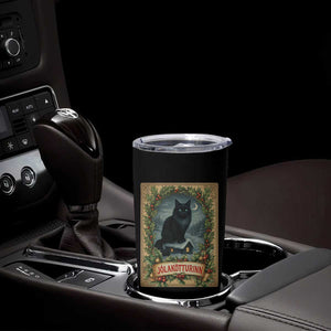Nordic Christmas Cat Tumbler Cup Jolakotturinn Yule Cat Icelandic TS11 Print Your Wear