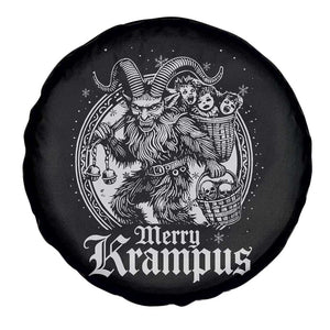 Christmas Krampus Spare Tire Cover Merry Krampus Norse Pagan Yule Horror Xmas TS11 Print Your Wear