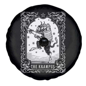 Christmas Krampus Spare Tire Cover Pagan Yule Nordic Xmas Krampus Evil Tarot Card TS11 Print Your Wear