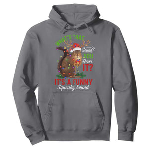 Funny Christmas Vacation Squirrel Movie Hoodie Whats That Sound You Hear It It Is A Funny Squeaky Sound TS11 Charcoal Print Your Wear