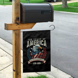 250 Years Of America Garden Flag 250th American Anniversary Independence Bald Eagle TS11 Print Your Wear