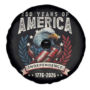250 Years Of America Spare Tire Cover 250th American Anniversary Independence Bald Eagle TS11 Print Your Wear