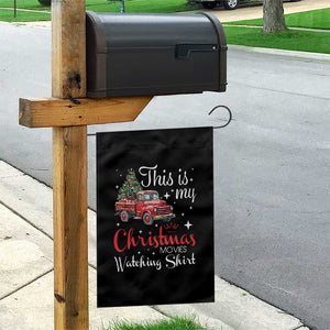This Is My Christmas Movie Watching Garden Flag Vintage Red Truck TS11 Print Your Wear