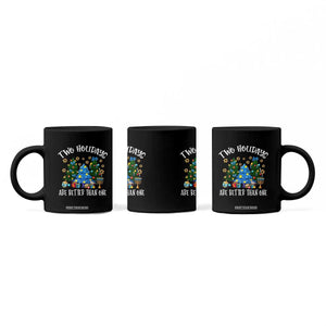 Christmas Hanukkah Coffee Mug Two Holidays Are Better Than One Christmukkah Tree TS11 Print Your Wear