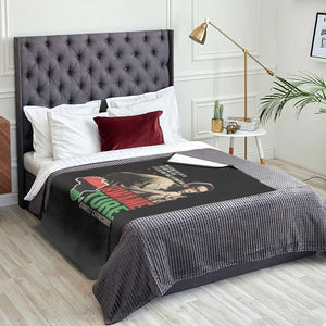 Stokely Carmichael Quote Throw Blanket The Secret Of Life Is To Have No Fear It's The Only Way To Function TS11 Print Your Wear