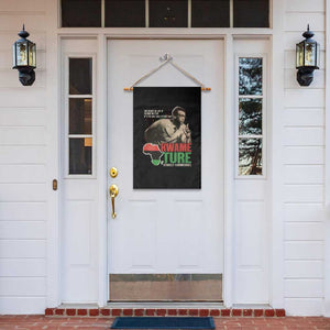 Stokely Carmichael Quote Garden Flag The Secret Of Life Is To Have No Fear It's The Only Way To Function TS11 Print Your Wear