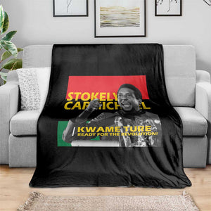Stokely Carmichael Quote Throw Blanket Ready For The Revolution Black History Month TS11 Print Your Wear