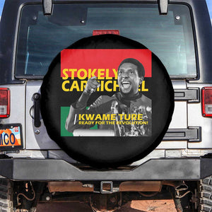 Stokely Carmichael Quote Spare Tire Cover Ready For The Revolution Black History Month TS11 No hole Black Print Your Wear