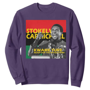 Stokely Carmichael Quote Sweatshirt Ready For The Revolution Black History Month TS11 Purple Print Your Wear