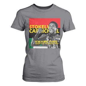 Stokely Carmichael Quote T Shirt For Women Ready For The Revolution Black History Month TS11 Charcoal Print Your Wear