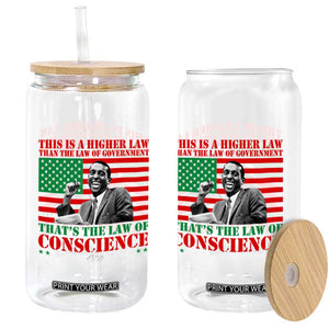 Stokely Carmichael Glass Can That's The Law Of Conscience American Flag TS11 Print Your Wear