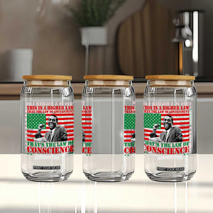 Stokely Carmichael Glass Can That's The Law Of Conscience American Flag TS11 Print Your Wear