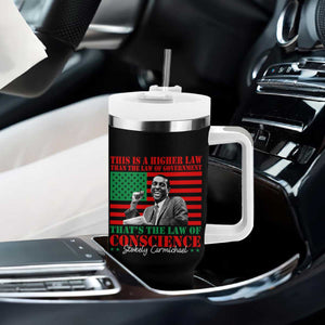 Stokely Carmichael Tumbler With Handle That's The Law Of Conscience American Flag TS11 Print Your Wear