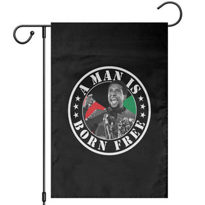 Stokely Carmichael Garden Flag A Man Is Born Free Kwame Ture Civil Rights Leader TS11 Black Print Your Wear