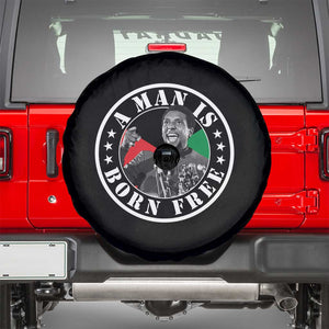 Stokely Carmichael Spare Tire Cover A Man Is Born Free Kwame Ture Civil Rights Leader TS11 Black Print Your Wear