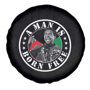 Stokely Carmichael Spare Tire Cover A Man Is Born Free Kwame Ture Civil Rights Leader TS11 Print Your Wear