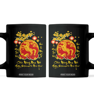 Vietnamese Lunar New Year 2026 Coffee Mug Chuc Mung Nam Moi Tet Holiday Horse Zodiac TS11 Black Print Your Wear