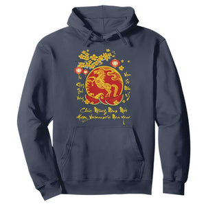 Vietnamese Lunar New Year 2026 Hoodie Chuc Mung Nam Moi Tet Holiday Horse Zodiac TS11 Navy Print Your Wear