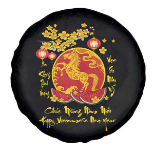 Vietnamese Lunar New Year 2026 Spare Tire Cover Chuc Mung Nam Moi Tet Holiday Horse Zodiac TS11 Print Your Wear
