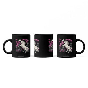 Japanese New Year 2026 Coffee Mug Year Of The Horse Sakura Cherry Blossom Shrine TS11 Print Your Wear