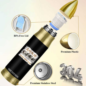 Year of The Horse 2026 Bullet Tumbler Happy New Year Gallop Of The 8 Horses TS11 Print Your Wear