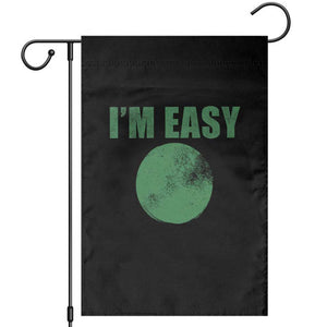 Funny I'm Easy Snowboard Ski Garden Flag Green Circle Retro Mountain Sign TS11 Black Print Your Wear