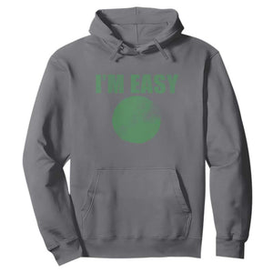 Funny I'm Easy Snowboard Ski Hoodie Green Circle Retro Mountain Sign TS11 Charcoal Print Your Wear