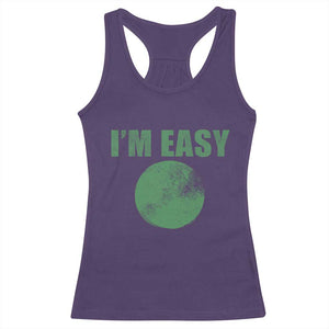 Funny I'm Easy Snowboard Ski Racerback Tank Top Green Circle Retro Mountain Sign TS11 Purple Print Your Wear