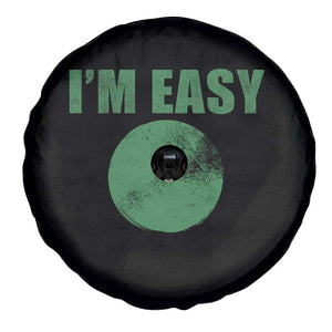 Funny I'm Easy Snowboard Ski Spare Tire Cover Green Circle Retro Mountain Sign TS11 Print Your Wear