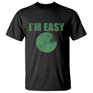 Funny I'm Easy Snowboard Ski T Shirt Green Circle Retro Mountain Sign TS11 Black Print Your Wear