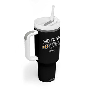 Funny Dad To Be 2026 Loading Tumbler With Handle New Dad Beer Lover TS11 Print Your Wear