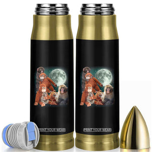 Baby Monkey Punch Bullet Tumbler Three Punch Moon Orange Toy TS11 Black Print Your Wear