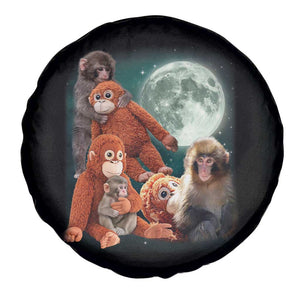 Baby Monkey Punch Spare Tire Cover Three Punch Moon Orange Toy TS11 Print Your Wear