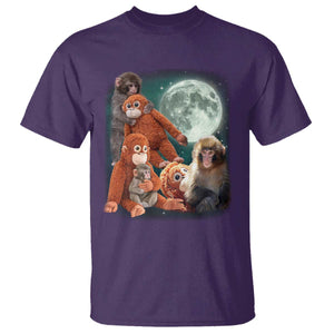 Baby Monkey Punch T Shirt Three Punch Moon Orange Toy