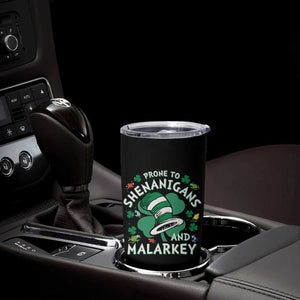 Funny Prone To Shenanigans And Malarkey Tumbler Cup St Patricks Day Reading Hat TS11 Print Your Wear