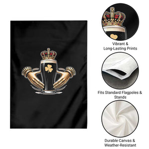 Irish Stout Claddagh Ring Beer Galway Ireland Souvenir Garden Flag TS11 Print Your Wear