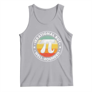 Funny Irrational But Well Rounded Pi Day Tank Top TS11 Athletic Heather Print Your Wear