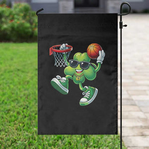 Funny 67 Meme Six Seven Basketball Shamrock St Patricks Day Garden Flag TS11 Print Your Wear