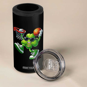 Funny 67 Meme Six Seven Basketball Shamrock St Patricks Day 4 in 1 Can Cooler Tumbler TS11 Print Your Wear