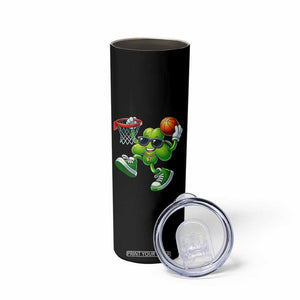 Funny 67 Meme Six Seven Basketball Shamrock St Patricks Day Skinny Tumbler TS11 Print Your Wear